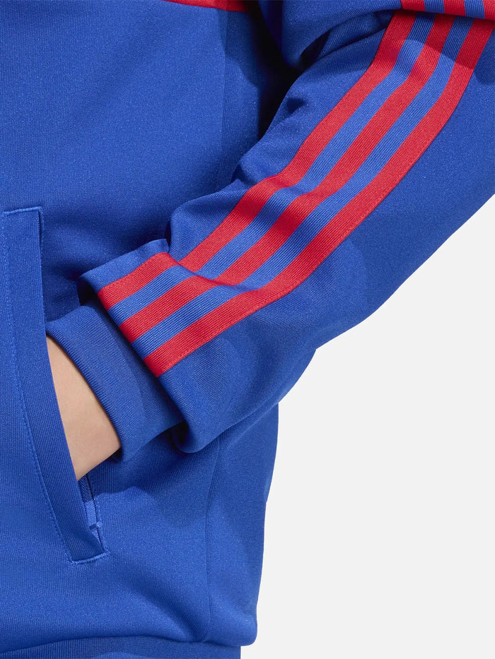 ADIDAS ORIGINALS Manchester United FC OG2 - Royal Blue – koldaki kırmızı üç çizgi