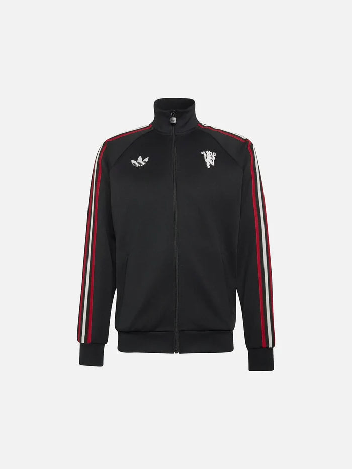 ADIDAS ORIGINALS Manchester United OG Track Top - Black - Track Jackets EŞOFMAN ÜSTÜ