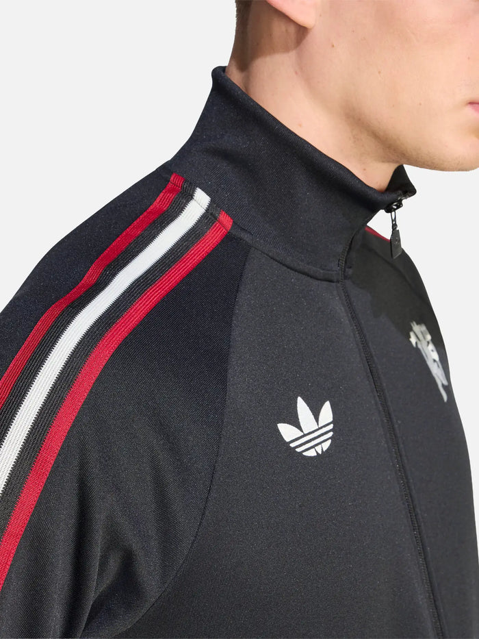 ADIDAS ORIGINALS Manchester United OG Track Top - Black - Track Jackets EŞOFMAN ÜSTÜ
