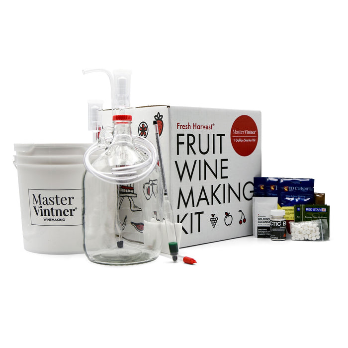 Master Vintner® Fresh Harvest® 1 Gallon Fruit Winemaking Kit