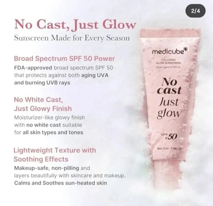 Medicube PDRN Hydrating UV Serum SPF 50+