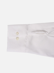 shopi go Meguro Regular Shirt - White – beyaz, manşet yakın çekimi