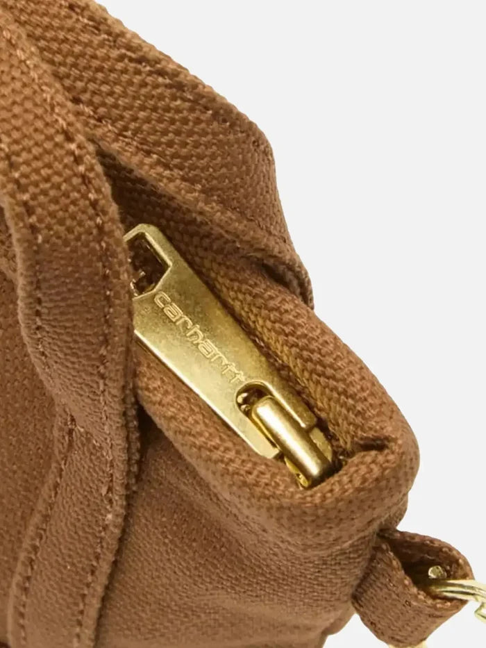 CARHARTT WIP Mini Tote Bag Keychain - Hamilton Brown - Uncategorized ANAHTARLIK