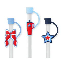 Miss Independent Straw Topper Set