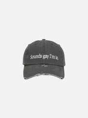 CARNE BOLLENTE My Cruising Cap - Off Black - Kategorize edilmemiş ŞAPKA