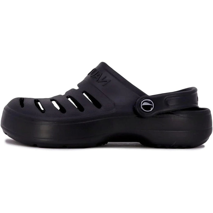 Nautica Men’s River Edge Clogs Black Slip-On Shoes – KM3395