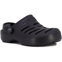 Nautica Men’s River Edge Clogs Black Slip-On Shoes – KM3395