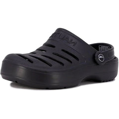 Nautica Men’s River Edge Clogs Black Slip-On Shoes – KM3395
