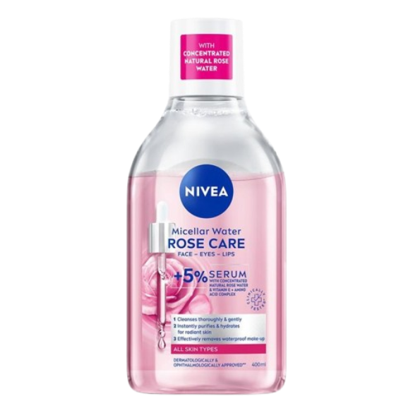 Nivea Micellar Rose Water 400Ml