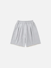 SHOPI GO Ohara Bermuda Shorts - Melange Grey - Kategorize edilmemiş ŞORT