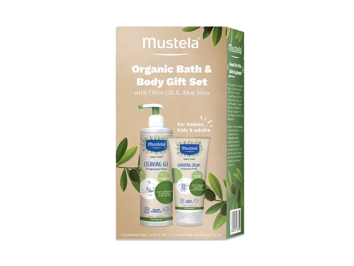 Mustela USA | Organic Bath and Body Gift Set