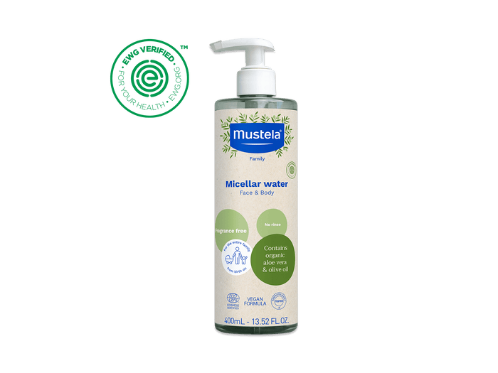 Mustela USA | Organic Micellar Water with Olive Oil and Aloe