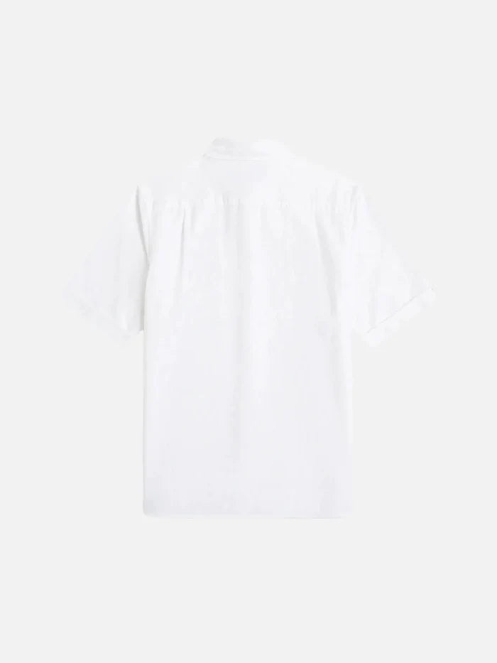 FRED PERRY Oxford Shirt - White - Shirts GÖMLEK