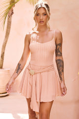 Peak Show Mini Dress - Mocha