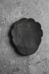 Petal Marble Spoon Rest - Grey