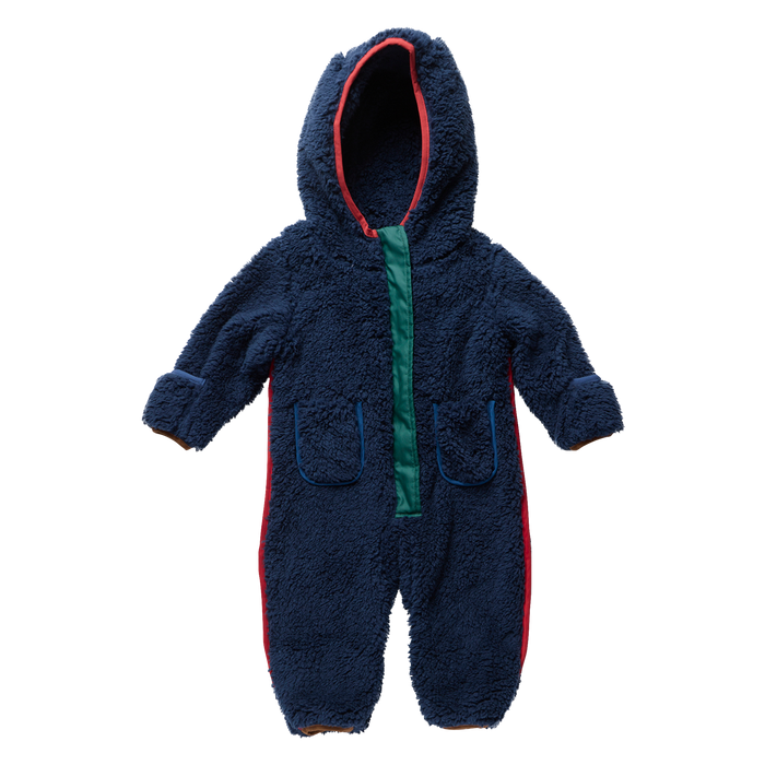 Pink Chicken Baby Boys Pramsuit in Navy
