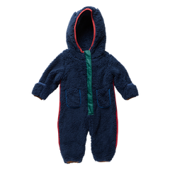 Pink Chicken Baby Boys Pramsuit in Navy