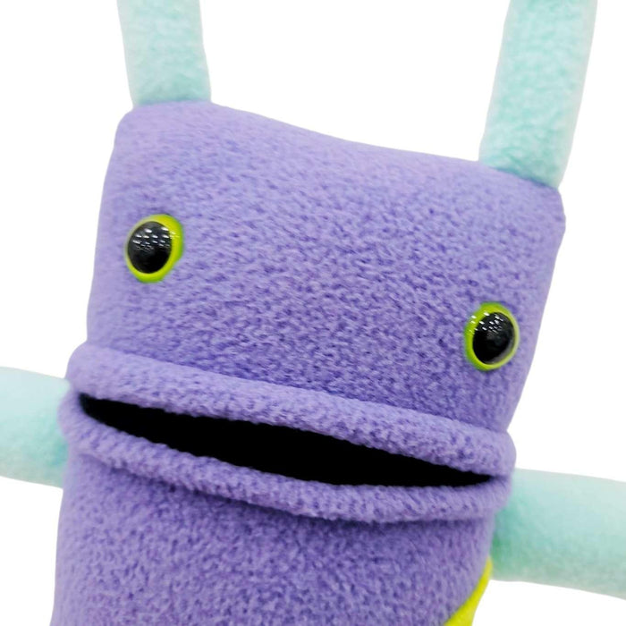 Plush - Bumble Creature (Purple Green Aqua) by Mr. Sogs
