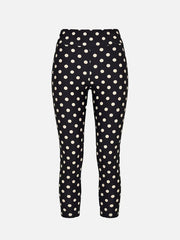 CULT FORM Polkadot Capri Tigths – siyah, ön görünüm