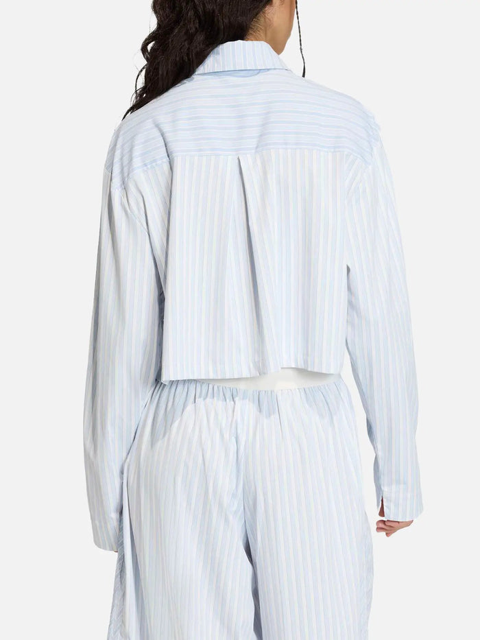 ADIDAS ORIGINALS Poplin Essentials Shirt W - Crystal Sky - Uncategorized GÖMLEK