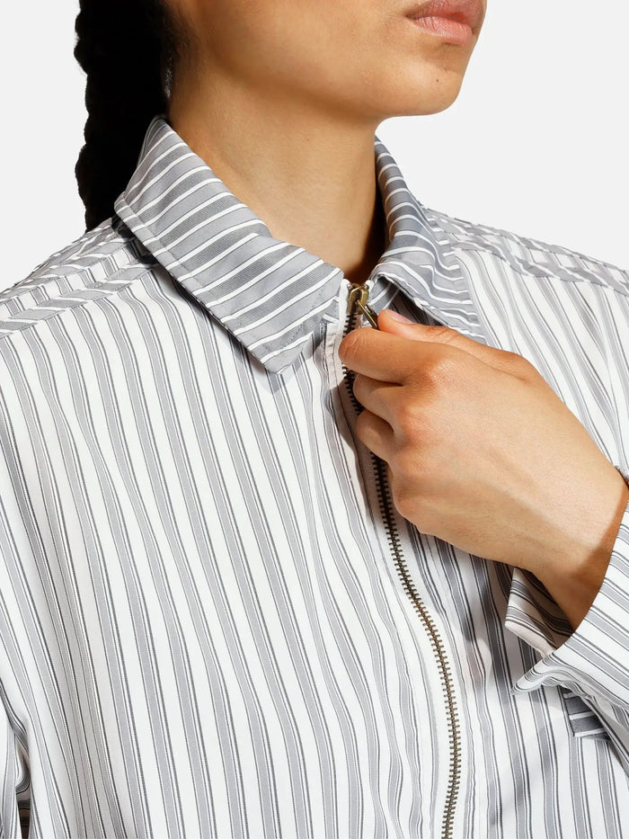 ADIDAS ORIGINALS Poplin Essentials Shirt W - Grey Three - Uncategorized GÖMLEK