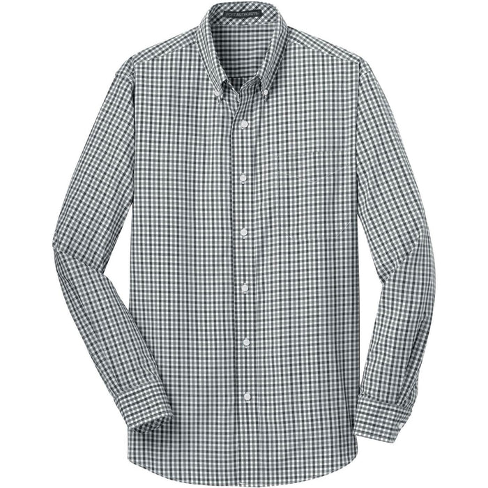 Port Authority Long Sleeve Gingham Easy Care Shirt