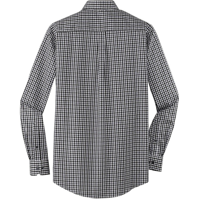 no-logo Port Authority Long Sleeve Gingham Easy Care Shirt-Regular-Port Authority-Thread Logic