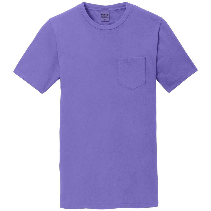 Port & Company Beach Wash Garment-Dyed Pocket Tee
