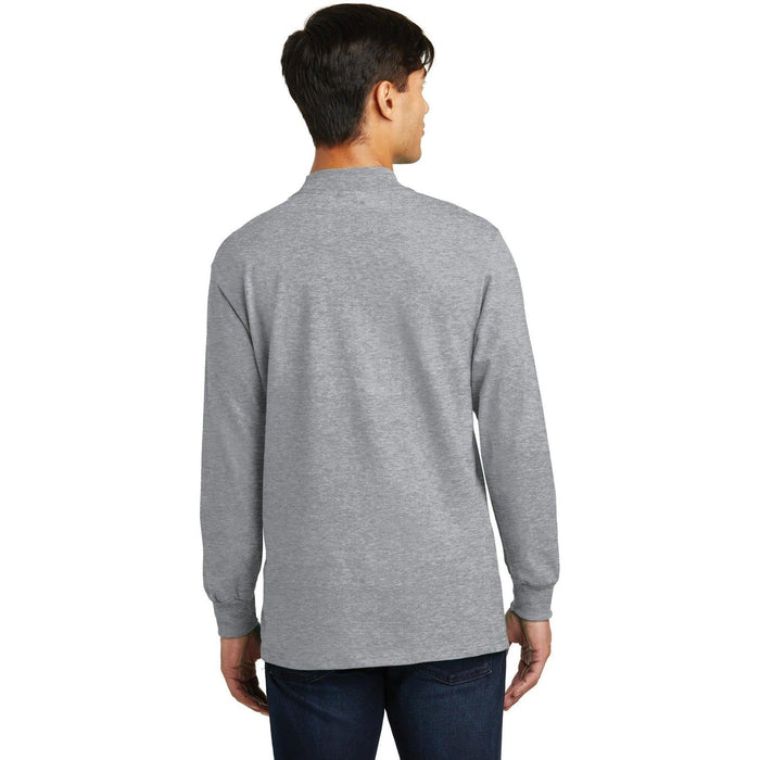 no-logo Port & Company Essential Mock Turtleneck-Regular-Port & Company-Thread Logic