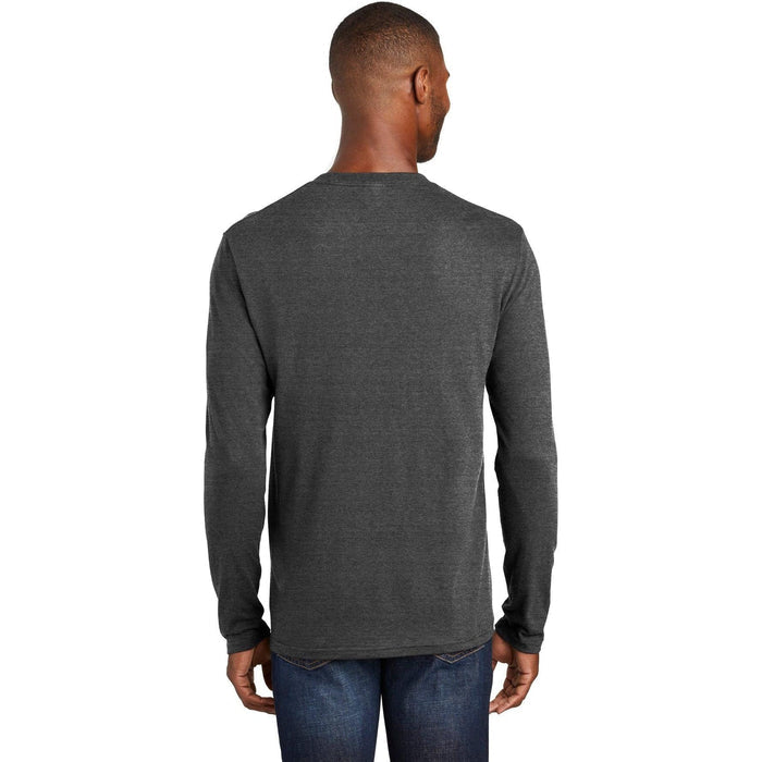 no-logo Port & Company Long Sleeve Fan Favorite Blend Tee-Regular-Port & Company-Thread Logic