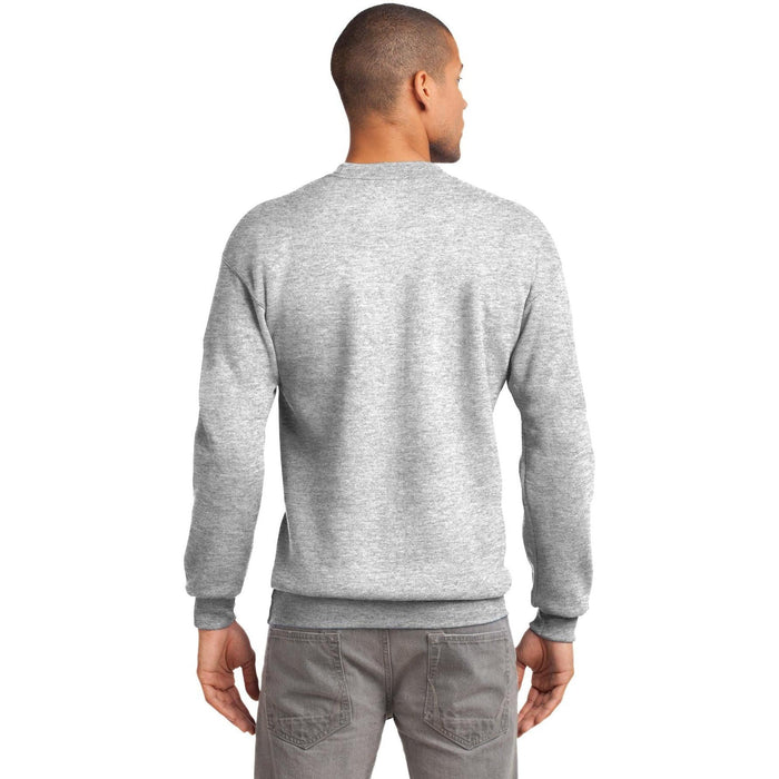 no-logo Port & Company Tall Essential Fleece Crewneck Sweatshirt-Regular-Port & Company-Thread Logic