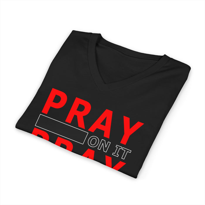 Pray Through It  dtg V-Neck Tee