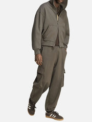 ADIDAS ORIGINALS Premium Essentials Pant - Shadow Olive – Shadow Olive, önden görünüm