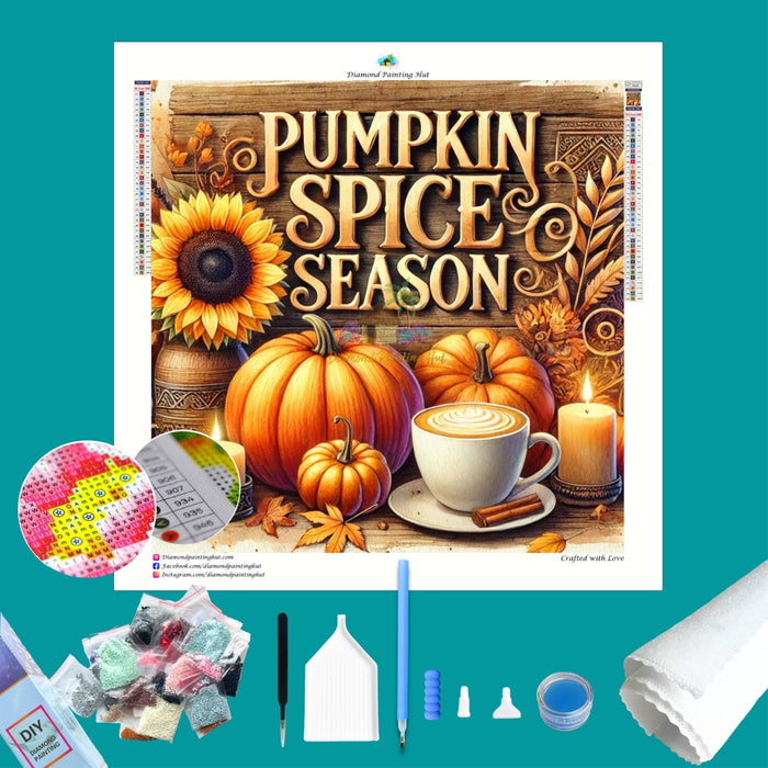 Pumpkin Spice Diamond Painting