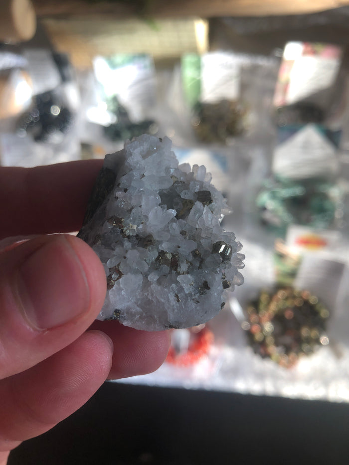 Pyrites with Quartz