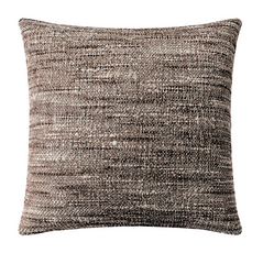The Queluz Pillow Wheat by Decor Fifty-Five features textured fabric in brown and beige tones—perfect as a neutral accent pillow for any space.