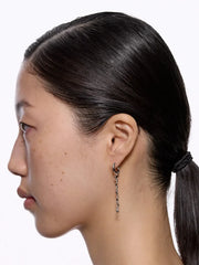 MARIA BLACK Ramen Dai Huggie - Silver - Earrings KÜPE