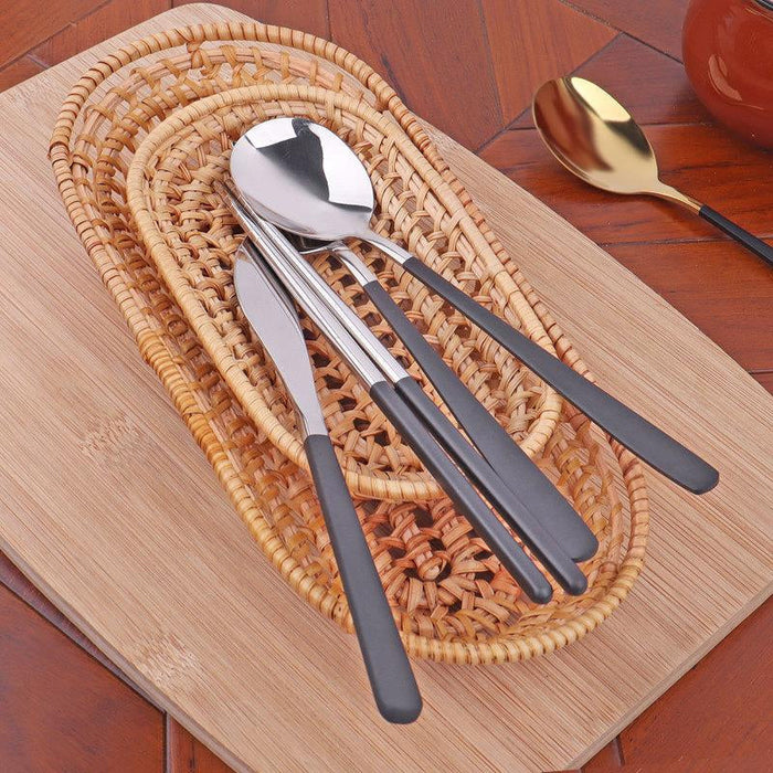 Rattan Woven Storage Tray