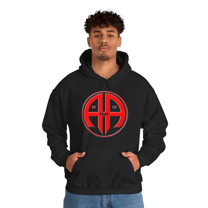 Red AA Logo dtg Hoodie
