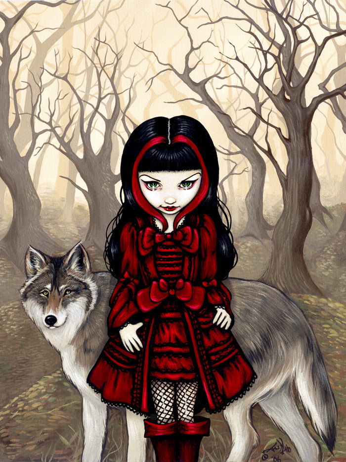 Red Riding Hood In Autumn