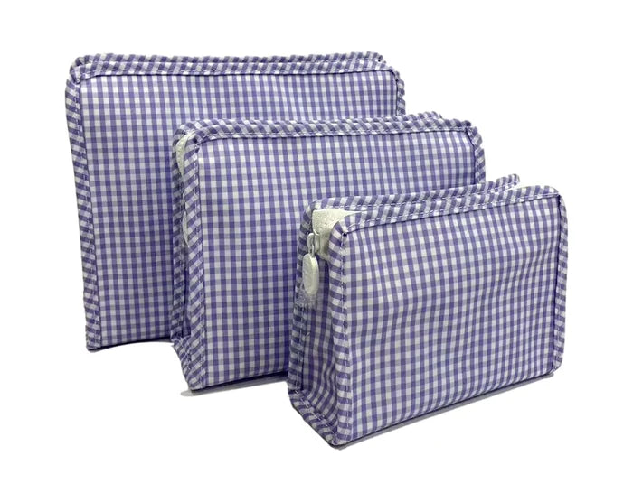 Roadie Gingham Travel Bag Large - more colors available - The Preppy Bunny