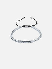 ATOLYEWOLF Rolo Hematite Bracelet in Silver - Bracelets BİLEKLİK