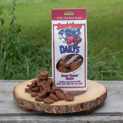 Sam’s Yams Daily’s - Vegan Berry Yammy Treats for Dogs