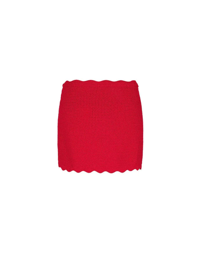 Scallop Edge Knit Sarong