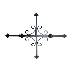 Scroll Speakeasy Grille - 18" x 24" - Multiple Finishes Available - Sold Individually