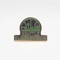 Seattle Super Sonics Hard Enamel Pin