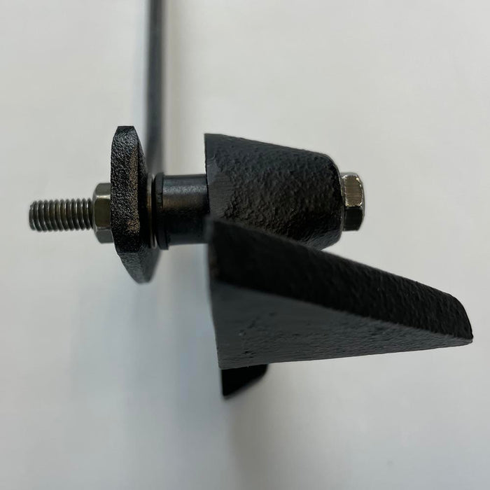 Sill Mount Set for Shutter Dogs - Black Powder Coat