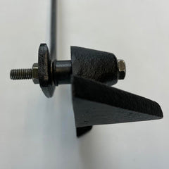 Sill Mount Set for Shutter Dogs - Black Powder Coat