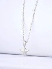 ATOLYEWOLF Single Star Necklace in Silver - KOLYE