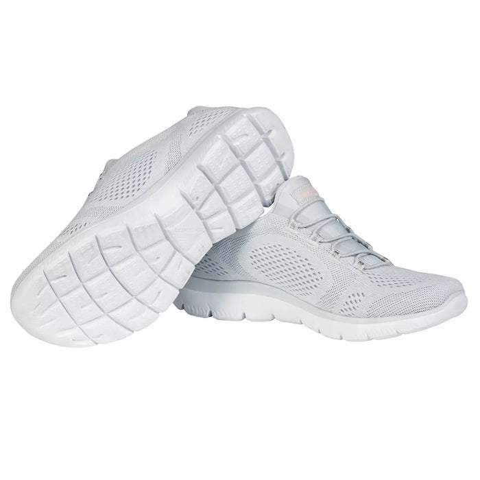 Skechers Women’s Summits Torre Grey Slip-On Shoes – 56163